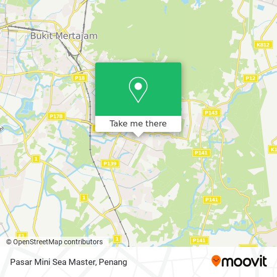 Pasar Mini Sea Master map