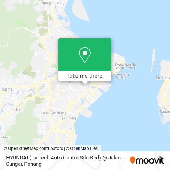 HYUNDAI (Cartech Auto Centre Sdn Bhd) @ Jalan Sungai map