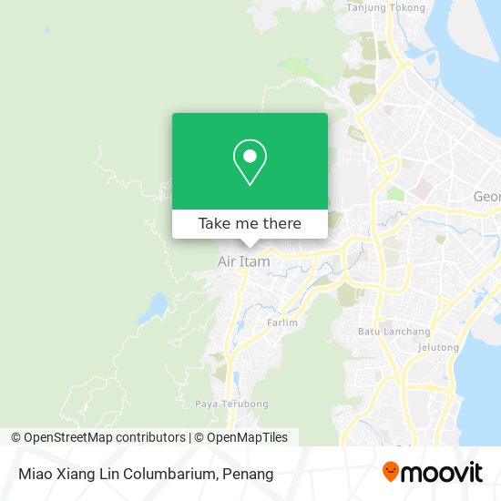 Miao Xiang Lin Columbarium map