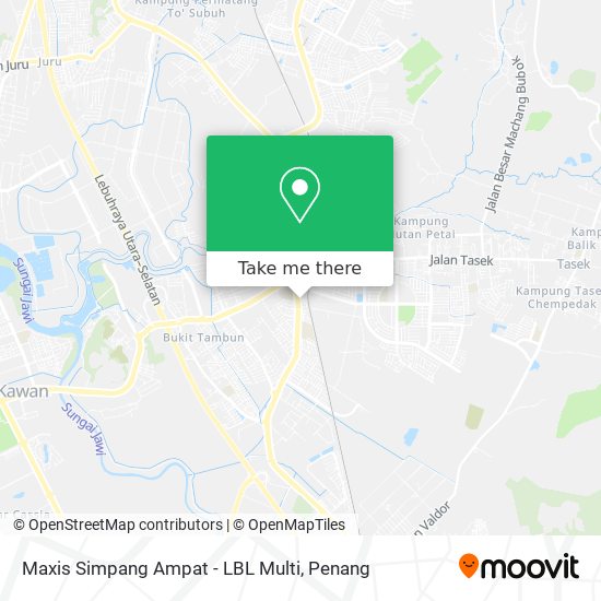 Peta Maxis Simpang Ampat - LBL Multi