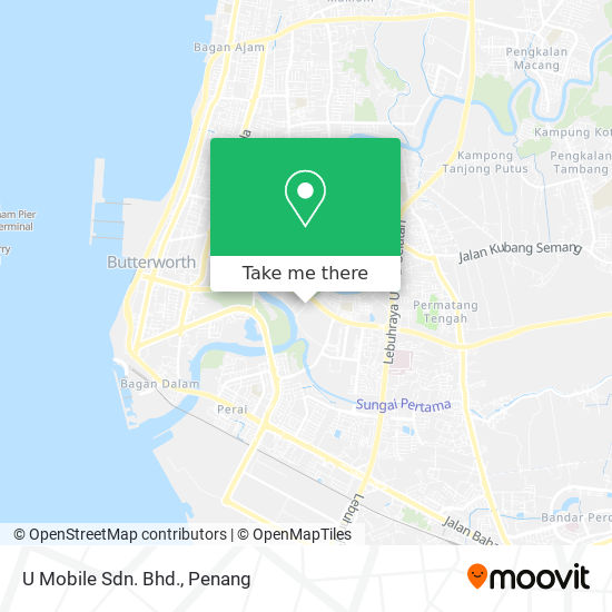 How To Get To U Mobile Sdn Bhd In Pulau Pinang By Bus Or Ferry