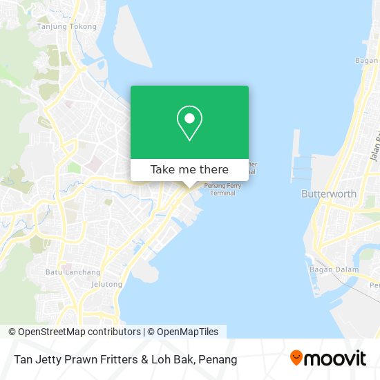 Tan Jetty Prawn Fritters & Loh Bak map