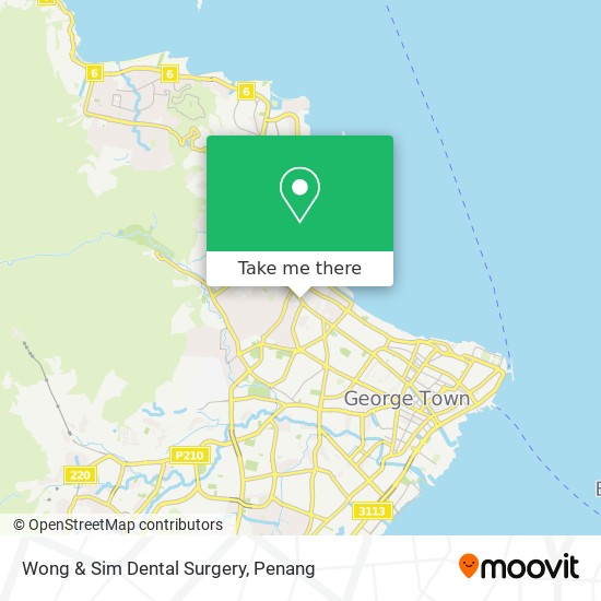 Wong & Sim Dental Surgery map