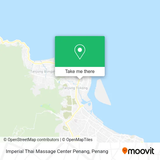 Imperial Thai Massage Center Penang map