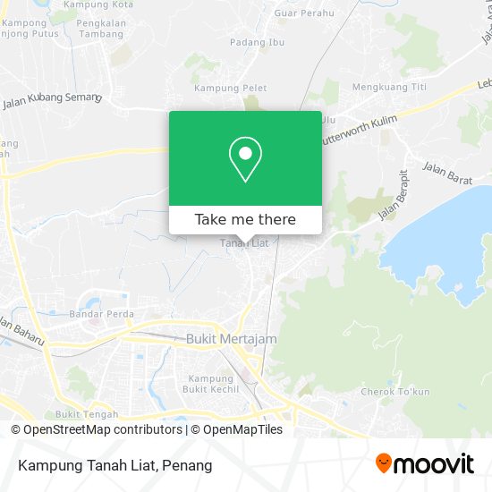 Kampung Tanah Liat map