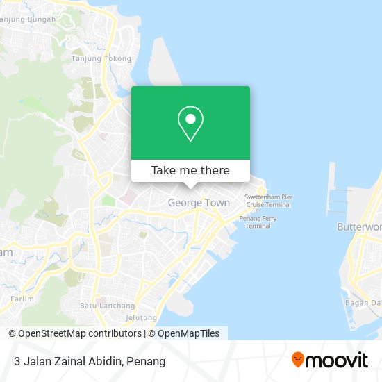 3 Jalan Zainal Abidin map