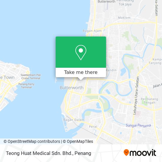 Teong Huat Medical Sdn. Bhd. map