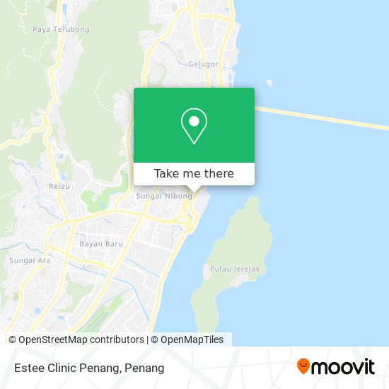 Peta Estee Clinic Penang