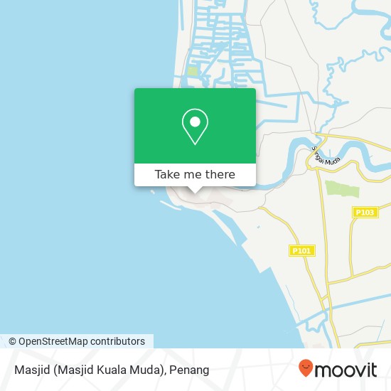 Masjid (Masjid Kuala Muda) map