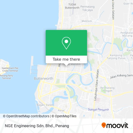 NGE Engineering Sdn. Bhd. map