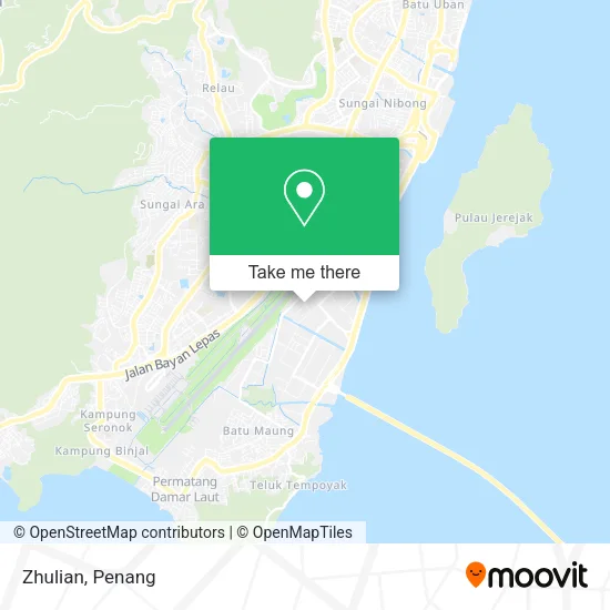 Zhulian map