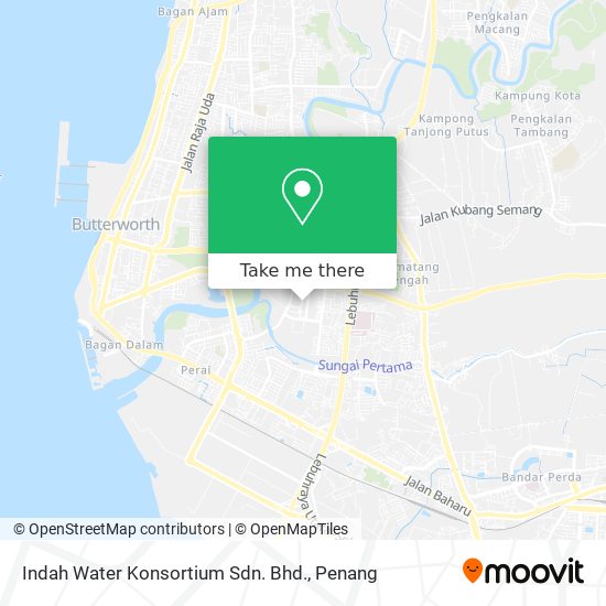 如何坐公交或轮渡去pulau Pinang的indah Water Konsortium Sdn Bhd Moovit