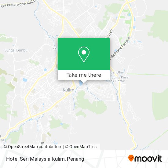 Peta Hotel Seri Malaysia Kulim