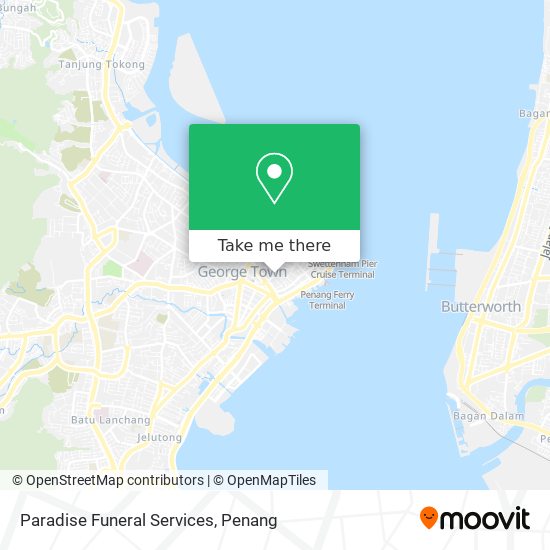 Paradise Funeral Services map