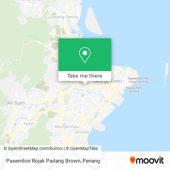 Pasembor Rojak Padang Brown map