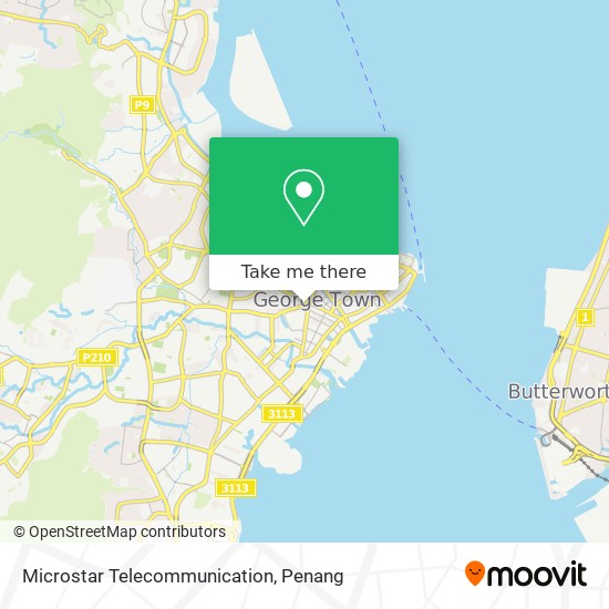 Microstar Telecommunication map