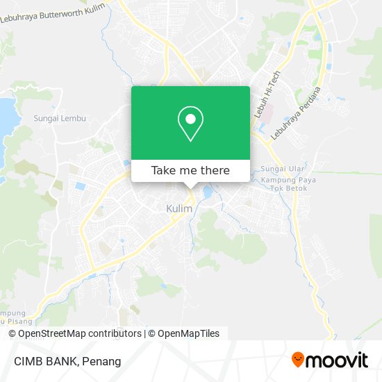 CIMB BANK map