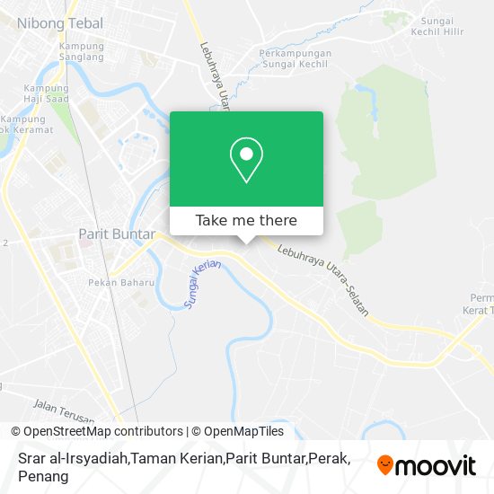 Peta Srar al-Irsyadiah,Taman Kerian,Parit Buntar,Perak