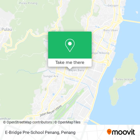 E-Bridge Pre-School Penang map