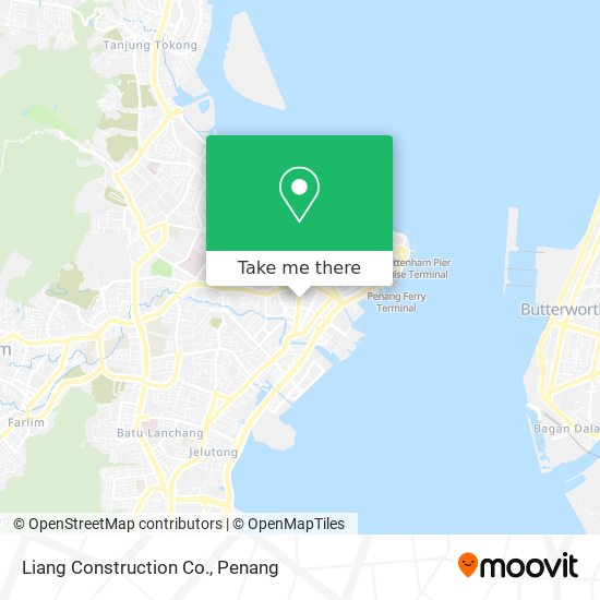 Liang Construction Co. map