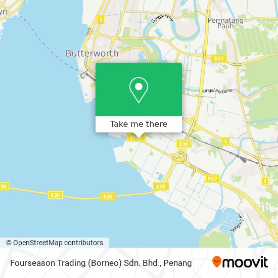 Fourseason Trading (Borneo) Sdn. Bhd. map