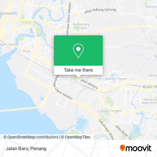 Jalan Baru map