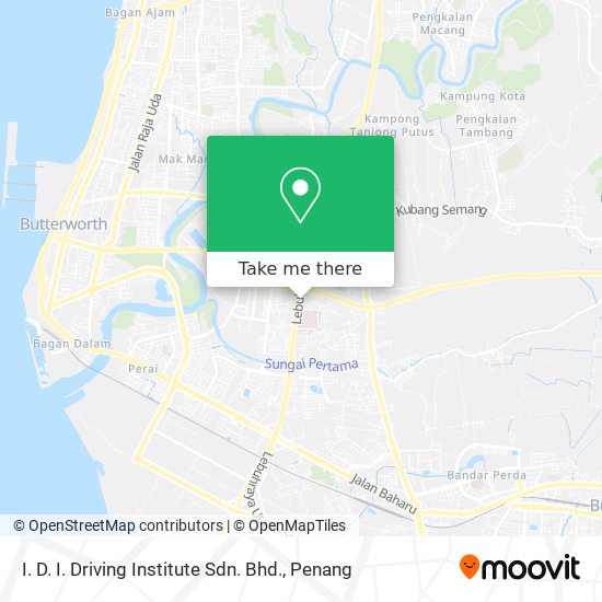 I. D. I. Driving Institute Sdn. Bhd. map