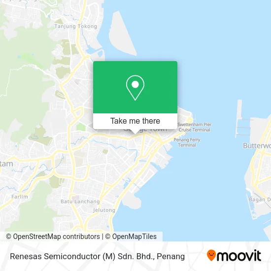 Renesas Semiconductor (M) Sdn. Bhd. map