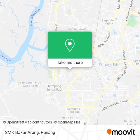 SMK Bakar Arang map