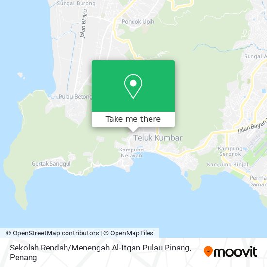 Sekolah Rendah / Menengah Al-Itqan Pulau Pinang map