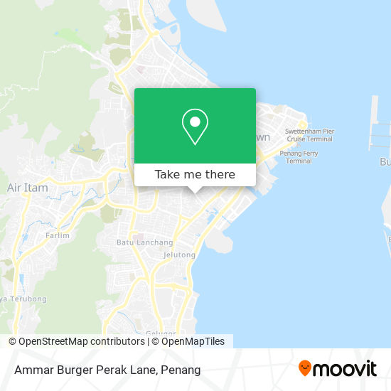 Ammar Burger Perak Lane map