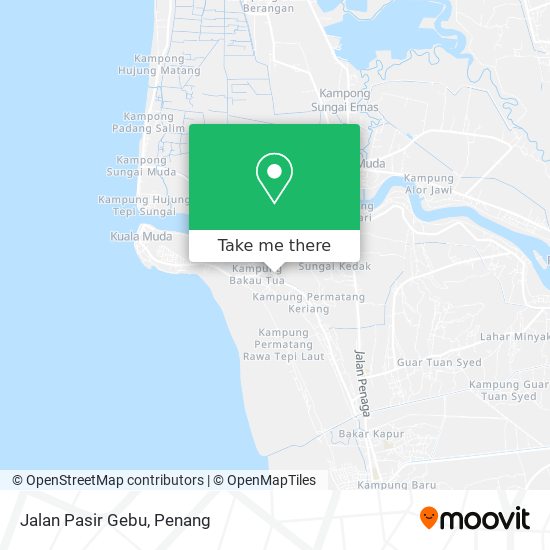 Jalan Pasir Gebu map