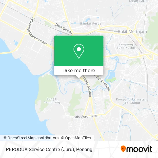 Bagaimana Untuk Pergi Ke Perodua Service Centre Juru Di Pulau Pinang Menggunakan Bas