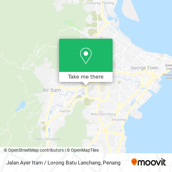 Jalan Ayer Itam / Lorong Batu Lanchang map