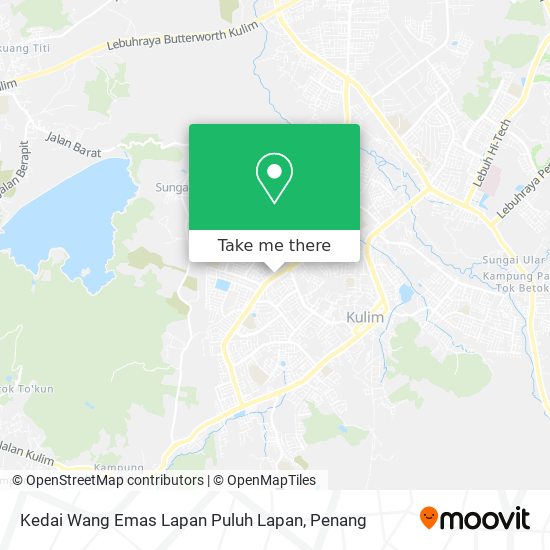Kedai Wang Emas Lapan Puluh Lapan map