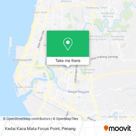 Peta Kedai Kaca Mata Focus Point