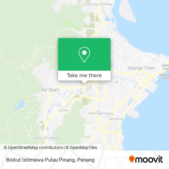 Peta Biskut Istimewa Pulau Pinang