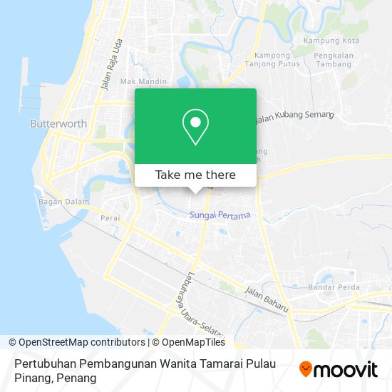 Pertubuhan Pembangunan Wanita Tamarai Pulau Pinang map