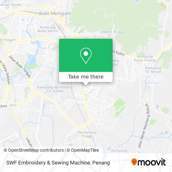 Peta SWF Embroidery & Sewing Machine