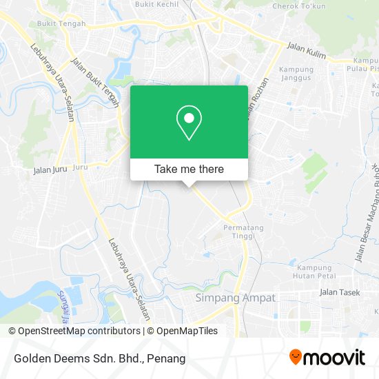 Golden Deems Sdn. Bhd. map