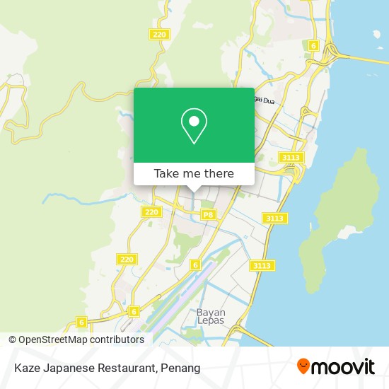Kaze Japanese Restaurant map