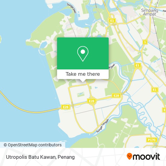 Peta Utropolis Batu Kawan