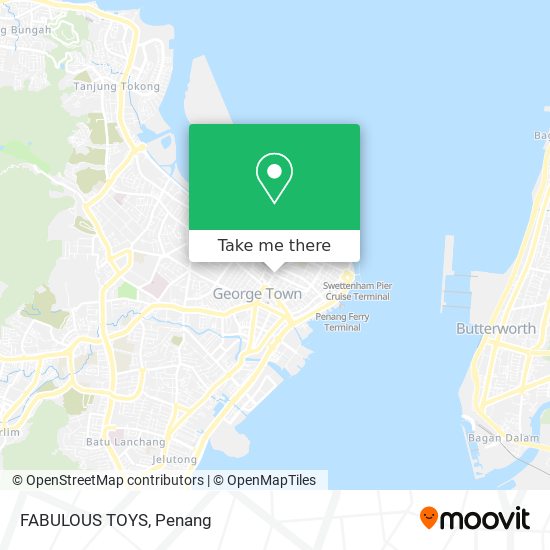 FABULOUS TOYS map