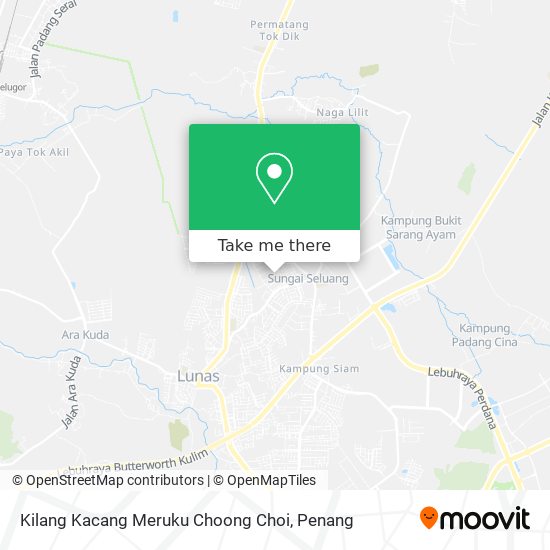 Peta Kilang Kacang Meruku Choong Choi