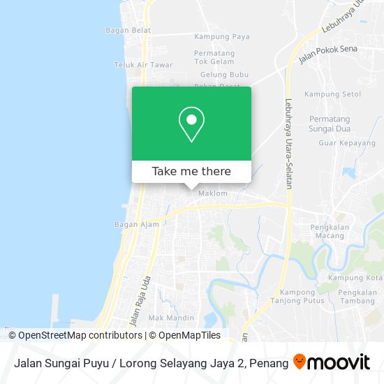 Jalan Sungai Puyu / Lorong Selayang Jaya 2 map