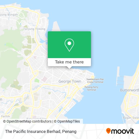 Peta The Pacific Insurance Berhad