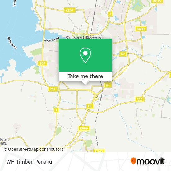 How to get to WH Timber in Kedah by Bus or Train?