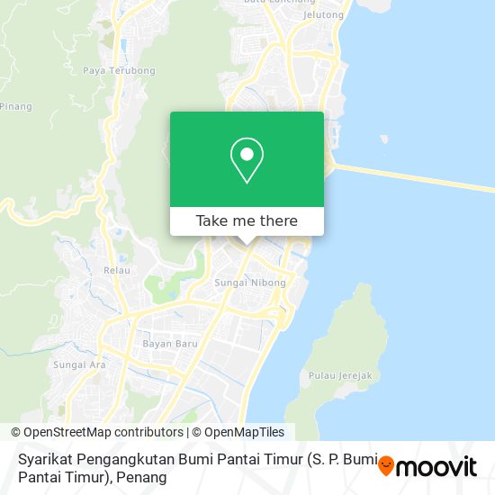 Syarikat Pengangkutan Bumi Pantai Timur (S. P. Bumi Pantai Timur) map