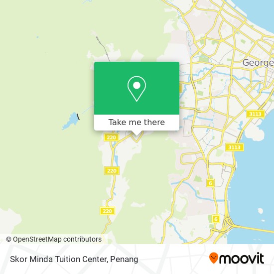 Skor Minda Tuition Center map