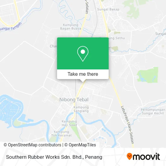 Southern Rubber Works Sdn. Bhd. map